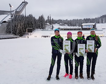 Medaljefangst i Kvalfossprinten